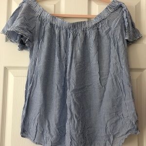 Off the Shoulder Cotton Top